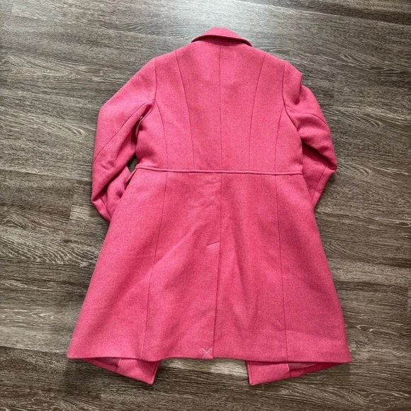 Talbots Classic Pink Pea Coat for Women - Picture 6 of 8